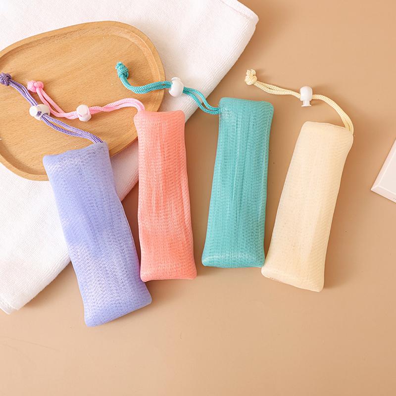 Cleanser Soap Mesh Bags Bath Washing Tools Body Cleansing Nets Soap Foaming Net Pe Bubble Helper Mesh Wash Face