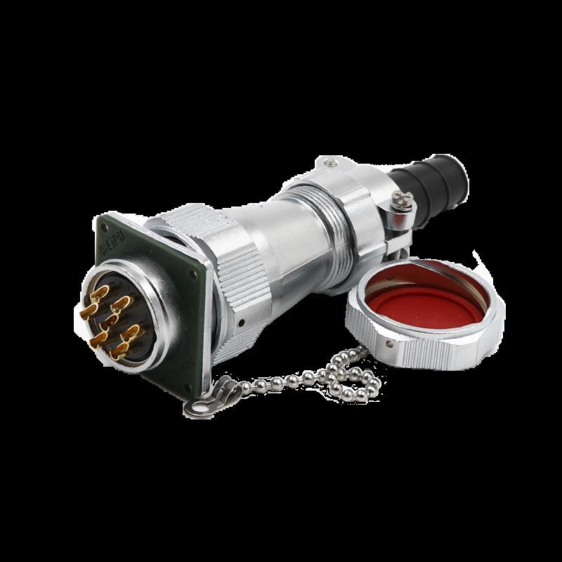 Waterproof Aviation Plug Socket, 26-Pin, Weipu WY283479.