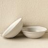 Retro Ceramic Open Rice Bowl Creative Stroking One Person Ramen Bowl Round Fruit Dessert Bowl Household Tableware