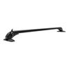 2Pcs 40'' Universal Aluminum Car Cross Bar Luggage Rack with Adjustable Window Frame & Anti-Theft Design for Most Vehicle