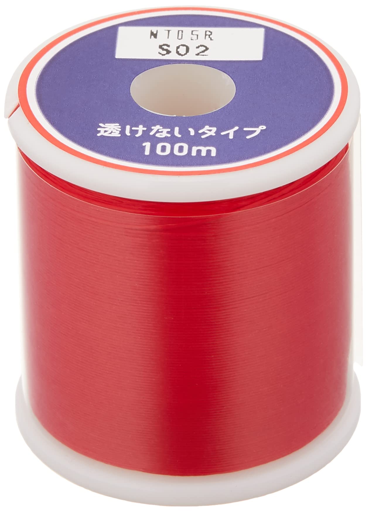 FUJI KOGYO FUJI TACKLE PLUS+ EZ thread opaque red 100m 100m roll