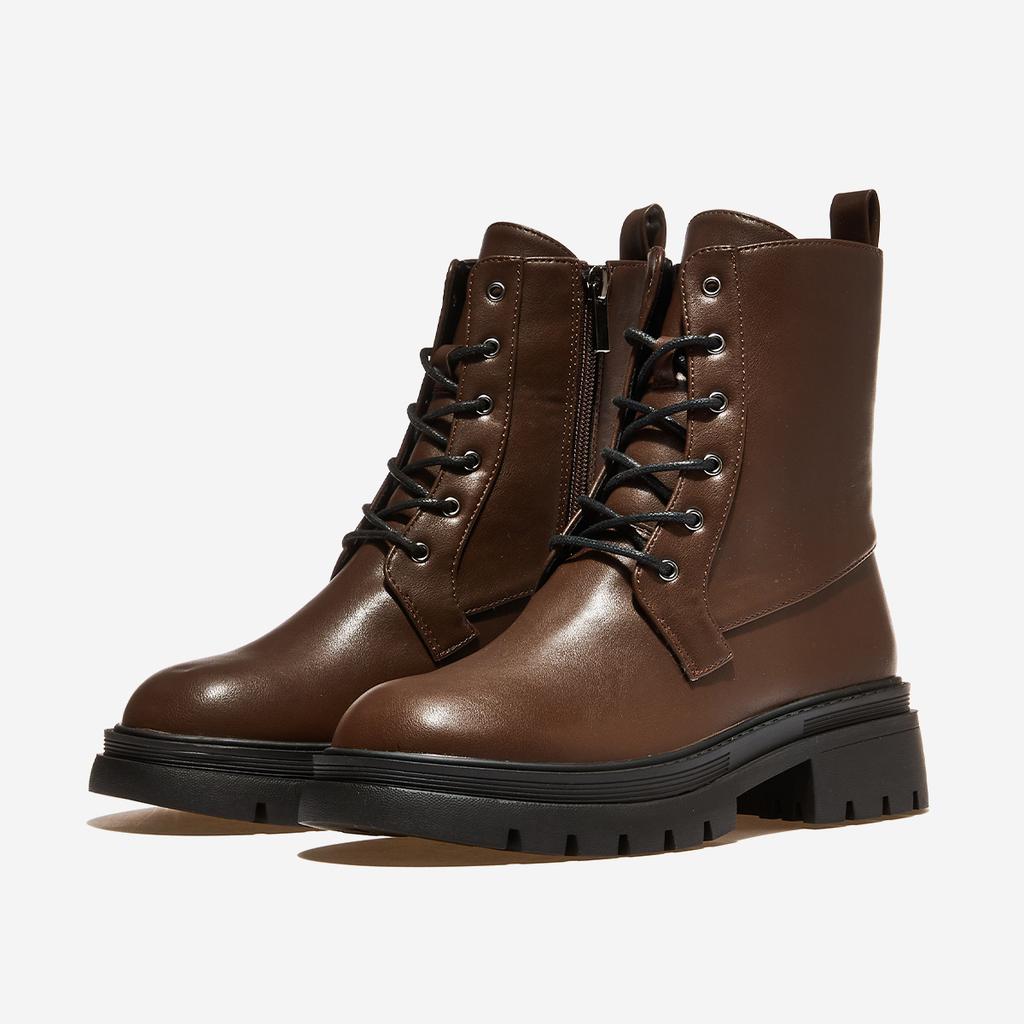 [Nuovo] Narin Lace-up Boots [NC70220] [Shipped from Korea] 100% Authentic