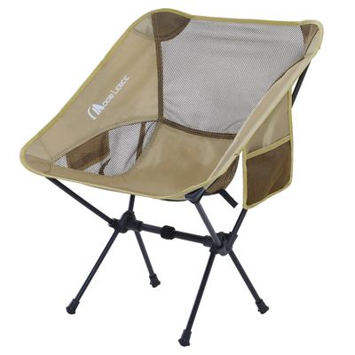MOON LENCE Outdoor Campingstuhl, Faltbar, Kompakt, Ultraleicht (907 g), 150 kg Tragfähigkeit, niedriger Stuhl, mit Aufbewahrungstasche, zum Wandern, Angeln und M
