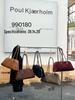 French Retro Frosted Cowhide Tote Bag - 2024 Large Capacity Shoulder Baguette for Women
