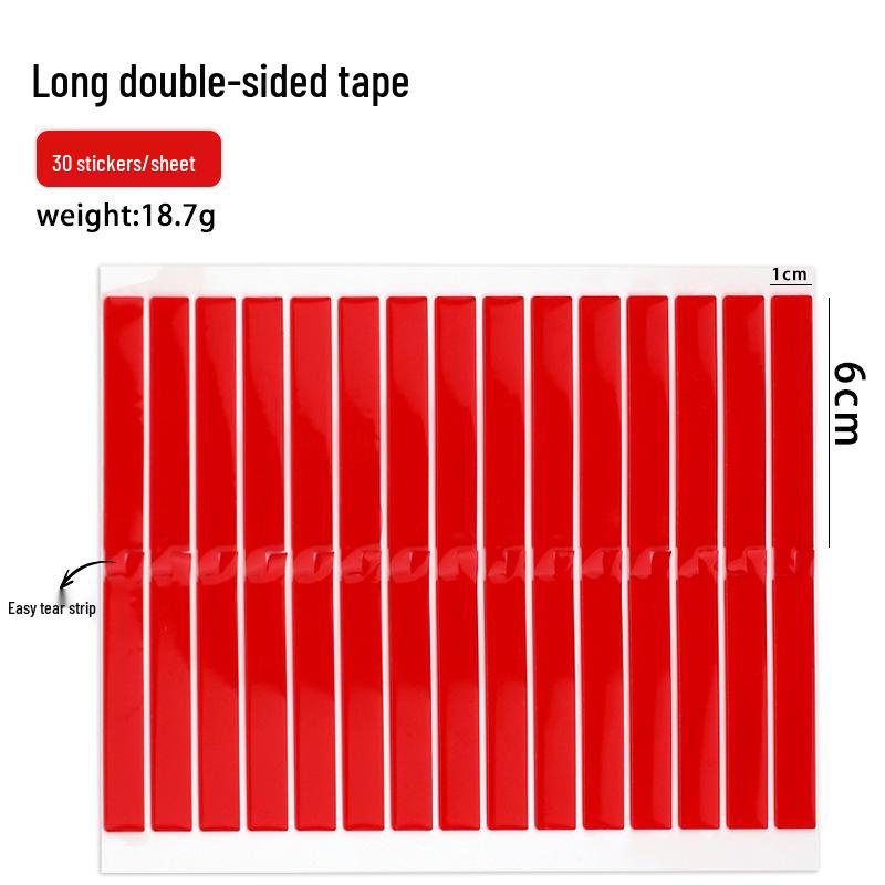 

Прозрачный кристальный двусторонний скотч для ногтей и клей-боб для носимых инструментов для ногтей