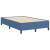 Blue Box Spring Bed 120 x 200 cm Cord Fabric