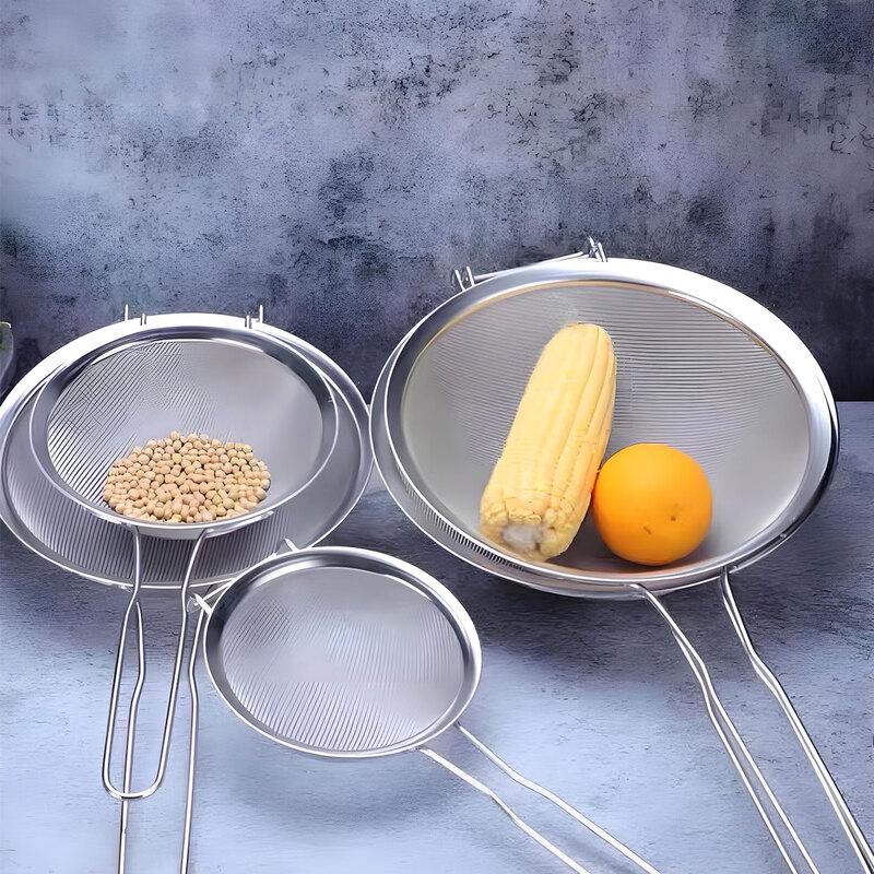 HPMILY Stainless Steel Fine Mesh Strainer Spoon