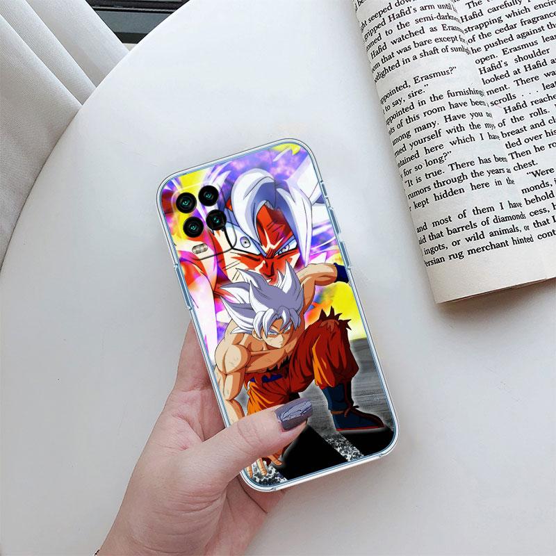 Dragon Ball Transparent Phone Case for Motorola Moto G10 G20 G30 G31 G32 G34 G35 G41 G42 G50 G51 G52 G55 G60 G60S