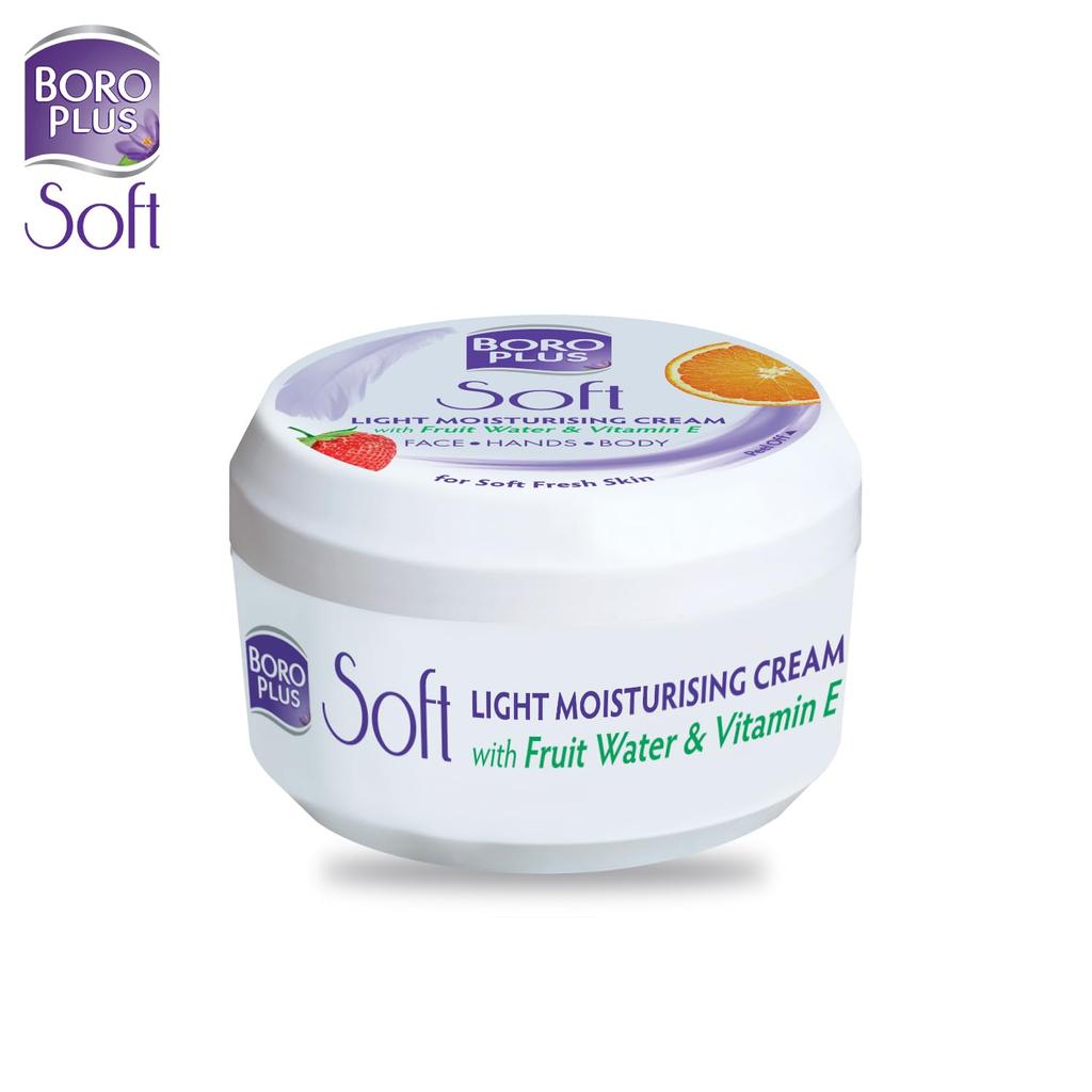 BoroPlus Soft Light Moisturising Cream 100 Ml Pack of 1 For Face Hands Body 24 Hour Hydration