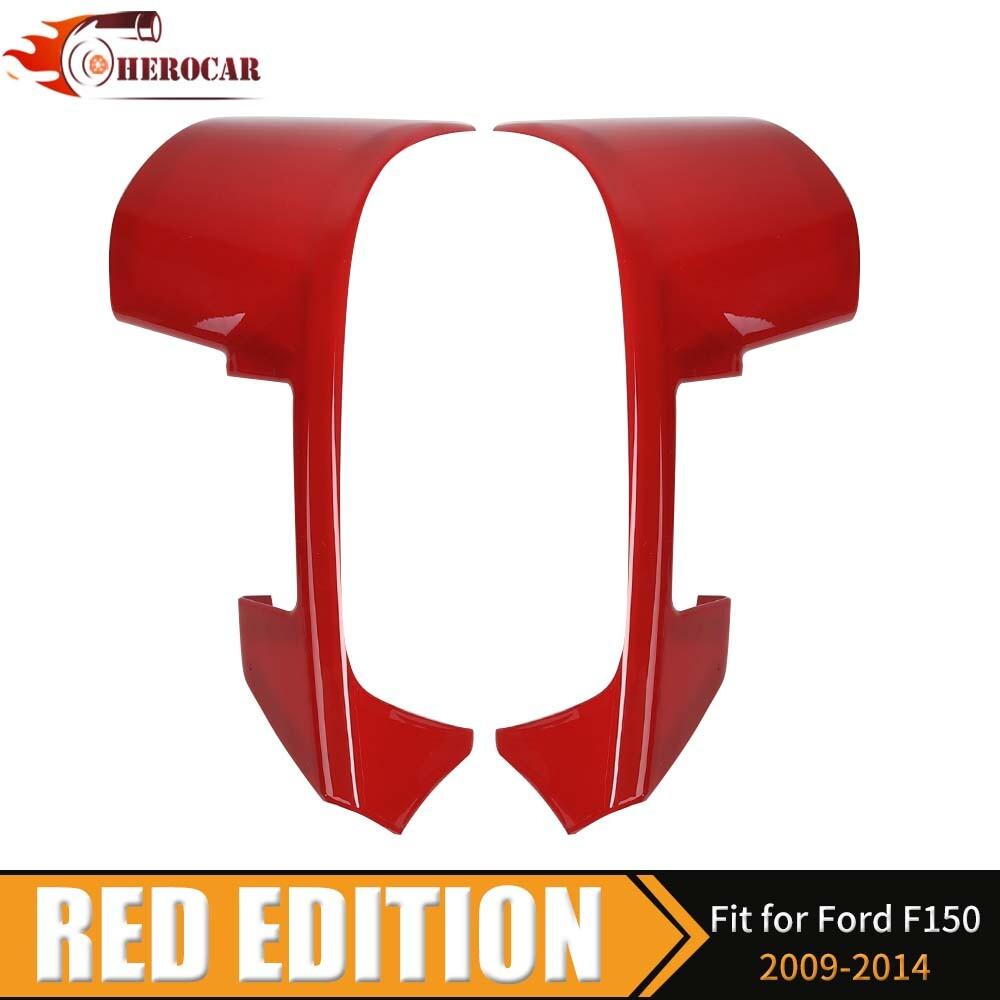 For Ford F150 Raptor 2009-2014 Front Center Steering Wheel Panel Cover Red US