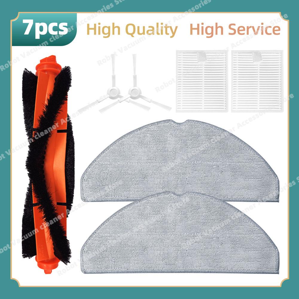 Compatible for Xiaomi S20 ( D106 ) Accessories Main Side Brush Hepa Filter Mop Cloth Pads Parts
