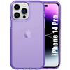 Protective Case - BOOLING - iPhone 14 Pro - Ultra Slim - Silicone - Purple