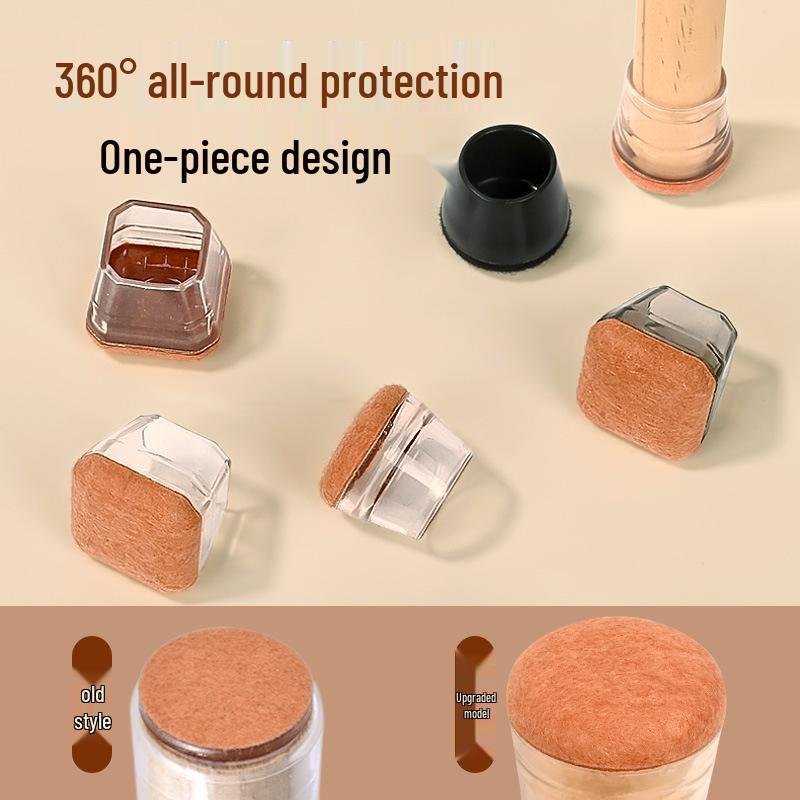 Silicone Chair and Table Leg Covers - Silent, Non-Slip Protection for Furniture