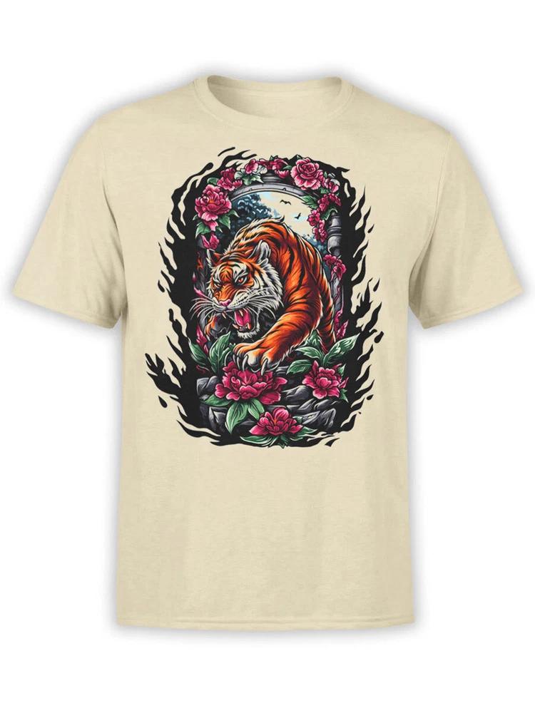 Tiger Tshirt Collection Jungle Bloom Tiger Tshirt Unisex S