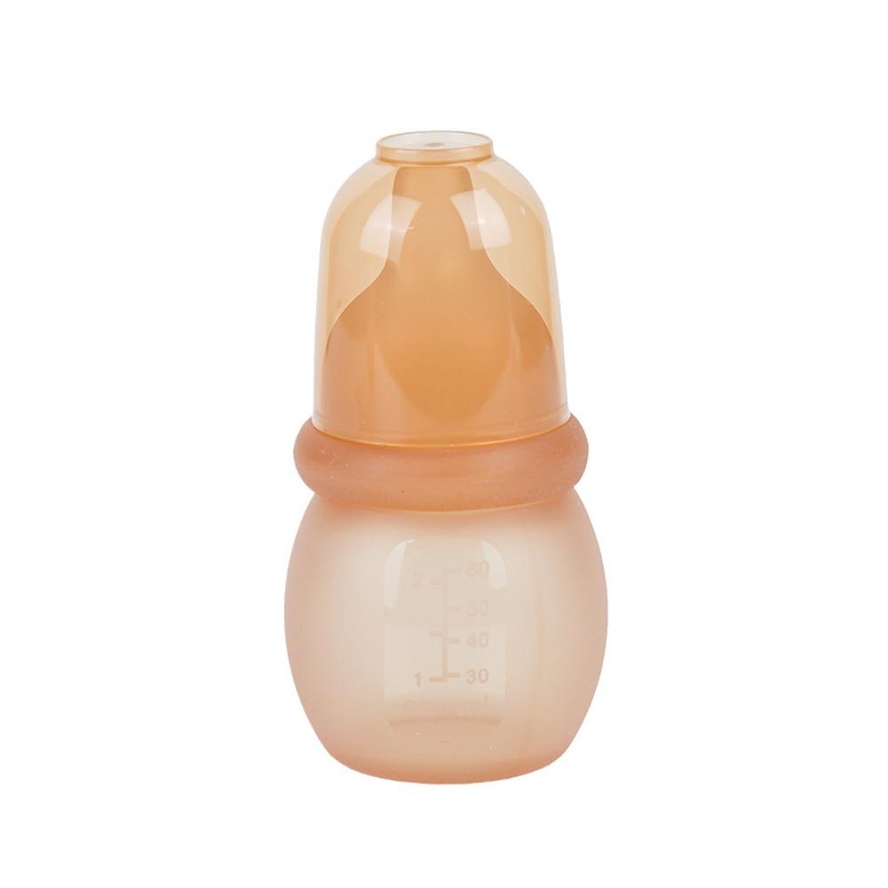 Anti-bloating Mini Baby Bottle Silicone Milk Storage Bottle New Feeding Bottle for Newborn Baby