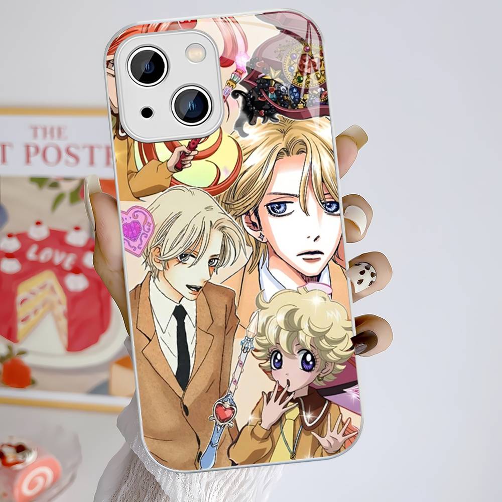 Anime Sugar Sugar Rune For IPhone 14 13 12 Mini 11 Pro XS Max X XR 14 Plus Tempered Glass Cover
