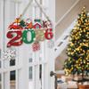 2026 Weihnachten Cartoon Holzanhänger Weihnachtsbaum Hängeschmuck Weihnachtsmann Schneemann Schneeflocke Neujahrsgeschenk Navidad Dekoration