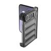 Fold Lens Stand Holder Silicone Soft Phone Case For iPhone Duo Solid Color Shockproof Bumper Armor Back Cover For iPhone Duo