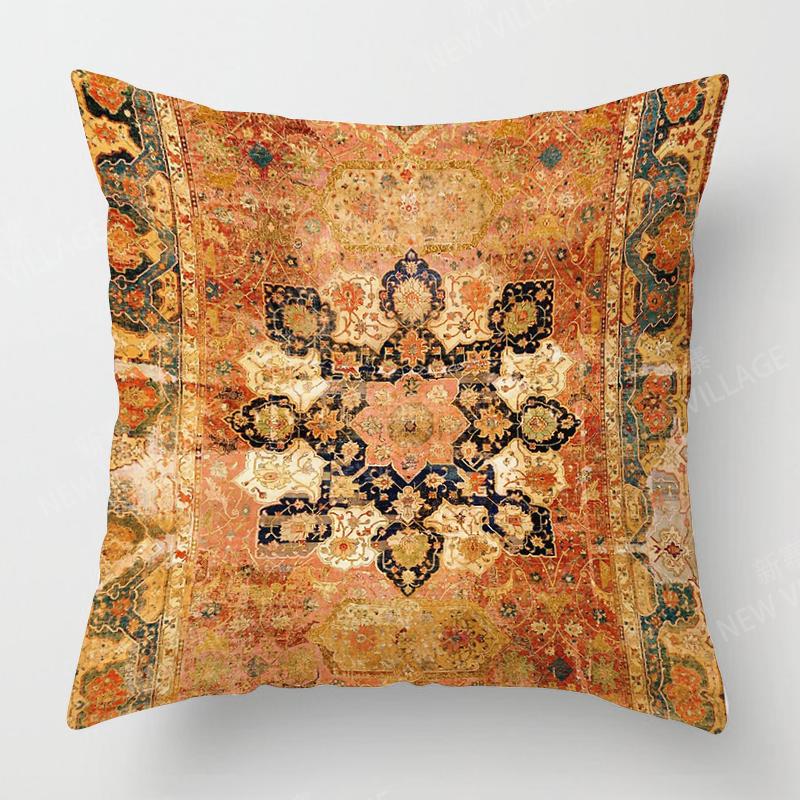 Fall Home Decor Autumn Living Room Throw Pillow Cover Sofa Boho Cushion Cover 45X45Cm 45*45 50*50 60X60Cm 40*40Cm 35X35 Morocco