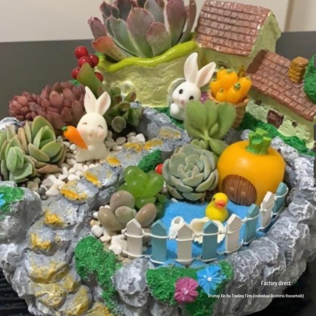Extra-Large Hanging Succulent Pot: Multi-Diameter Micro-Landscape Decoration