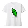 Super Cute Jalapeño Pepper Kawaii T Shirt by Turbo Volcano 10 Colors Casual Unisex Stretched B