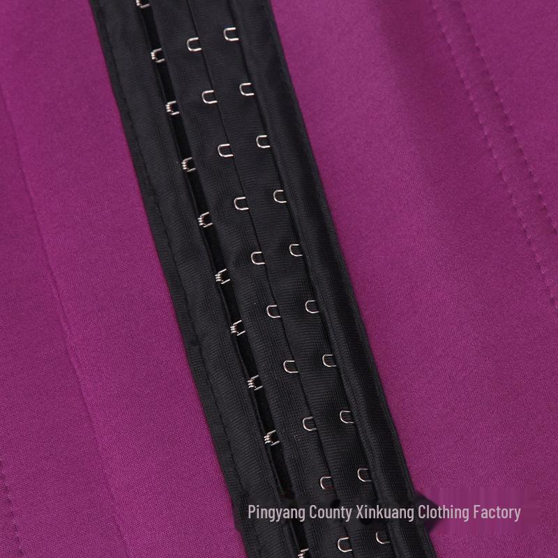 European & American Three-Row Buckle Waist Belt for Women - Body Shaping Corset