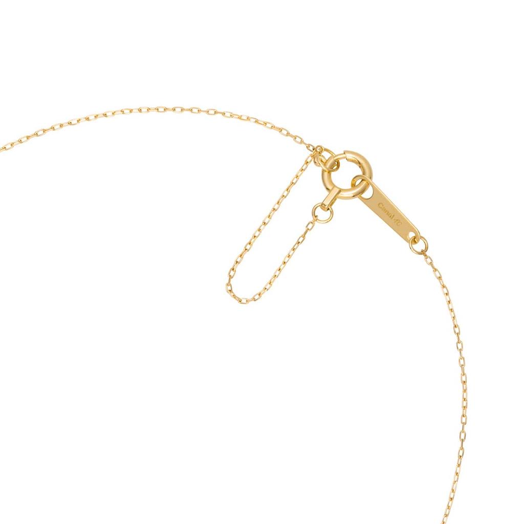 Kanal 4C Dezember Geburtsstein 10 Karat Gelbgold Halskette 152346623003