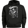 Anarchy Grim Reaper Hoodie Sweatshirt Mens Sweater Biker Clothing Apparel