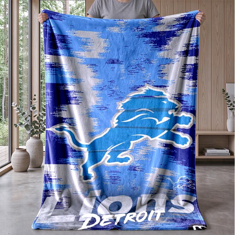 Lions Pride Flannel Fleece Blanket Cozy Warm Throw Blanket For Couch Bed Travel All Season Use