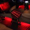 RGB LED Atmosphere Lamp Light Strips Remote Control Colorful Car Interior Decoration