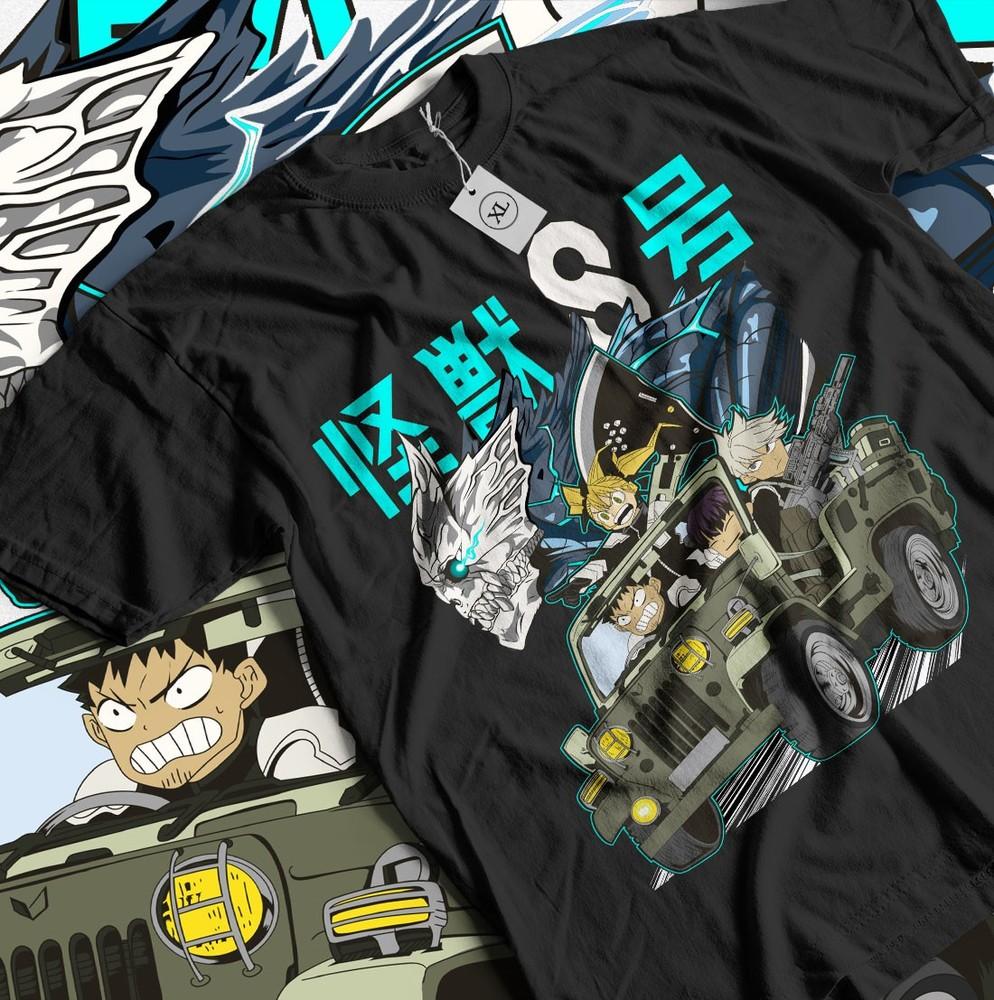 

Kaiju No 8 T-Shirt Mina Shiro Kaiju Otaku Anime Soft Tee Gift Shirt All Size Unisex T-Shirt XXL