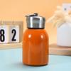 Simple Stainless Steel Thermos Cup with Ring Outdoor Portable Handy Cup Small Fat Mini Vacuum Pocket Cup