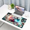 Superhero Print Mouse Pad, Anti‑Slip Desktop keyboard Mat, for PC Laptop Gaming Working Daily Use, Cool Festival Surprise Gift