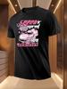 Pink Racing - Breathable Lightweight Polyester T-shirt
