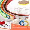 5M Self-Adhesive u-Shaped Edge Banding Strip Furniture Wood Board Cabinet Table Chair Protector Cover Silicone Rubber Seal Strip