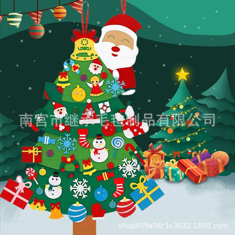 Felt Stereo Diy Christmas Tree Christmas Decorations