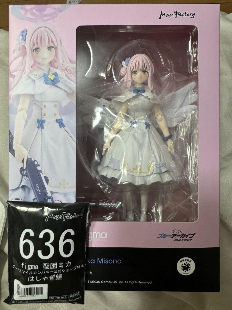 

[USED] figma 636 Mizono Mika Blue Archive with bonus