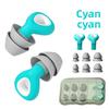 Silicone Earplugs Noise Reduction Sound Insulation Multi Layer Waterproof Sleep Silent Reusable Travel Universal