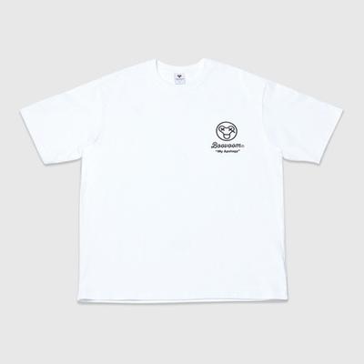 BOOVOOM [Big Size] Ma Overfit Tee White