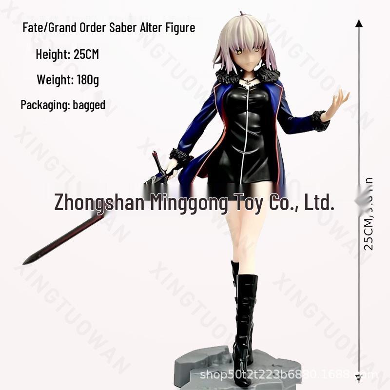 Neue Fate/stay night Schwarze Jeanne d'Arc Shinjuku Freizeitkleidung Figur - Film/Spiel Modell Stehende Pose