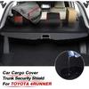 Bâche de coffre arrière rétractable pour Toyota 4Runner 2010-2023 2024 Cache-bagages rétractable Pare-soleil de protection de coffre pour accessoires 4Runner Cargo L
