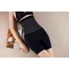 Striped High Waisted Waist Cinching Hip Lifting Pants Shapewear Underwear Perky Buttocks Leggings for Women Panties
