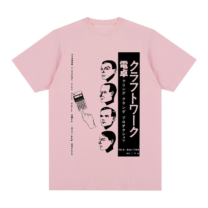Kraftwerk Japan Vintage tshirt Computer World The ManMachine Electro Pop Fashion Cotton Men T shirt New TEE TSHIRT Womens tops