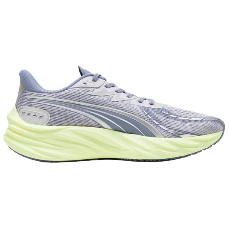 Puma Velocity Nitro 4 Comode Versatili Antiscivolo Durevoli Traspiranti Supporto Ammortizzazione Basse Scarpe da Corsa Sneakers da Uomo Argento Verde 31114019
