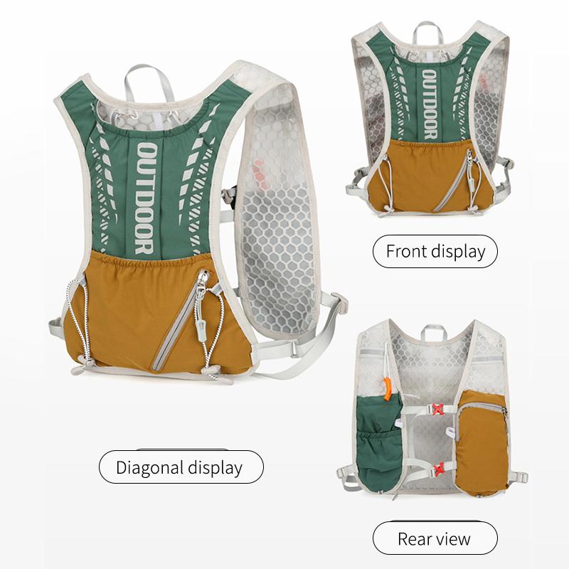 Running Hydration Vest Reflective Cycling Backpack Bicycle Bags Outdoor Sport Climbing Hiking Road Bike Hydration Backpack