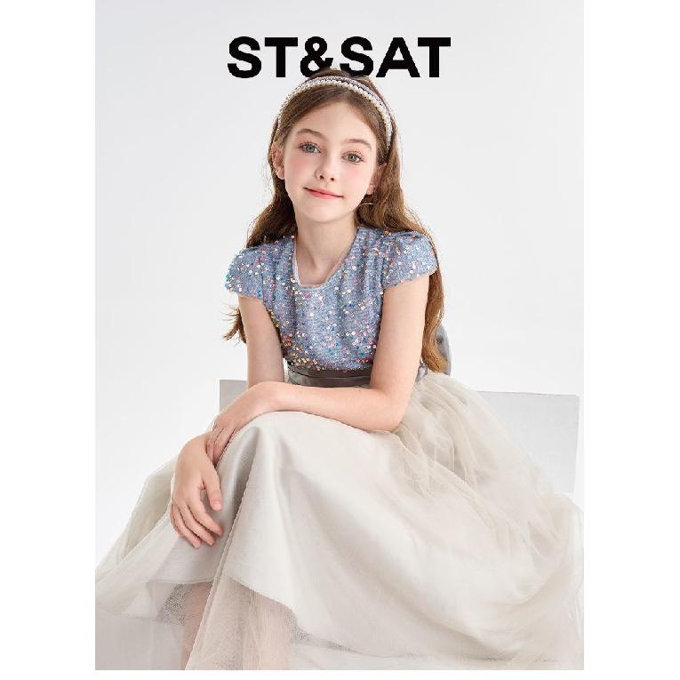 Girls Princess Shoes Children's Sparkling Shoes Autumn Soft Sole Little Girls Single Shoes Small High Heels Crystal Leather Shoes