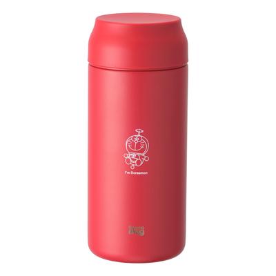 Thermo Mug ALLDAY Stainless Steel Takecopter IDAL21RD "I'M DORAEMON" Bottle, 360ml, Red,