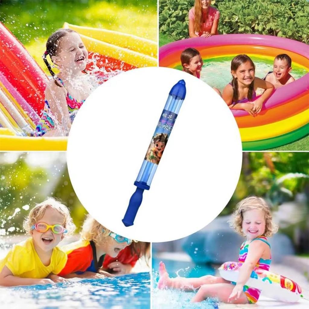 Commemorative Atmosphere Fireworks Water Gun 44CM Large Beach Water Toy for Kids Four Colors Available Outdoor Summer