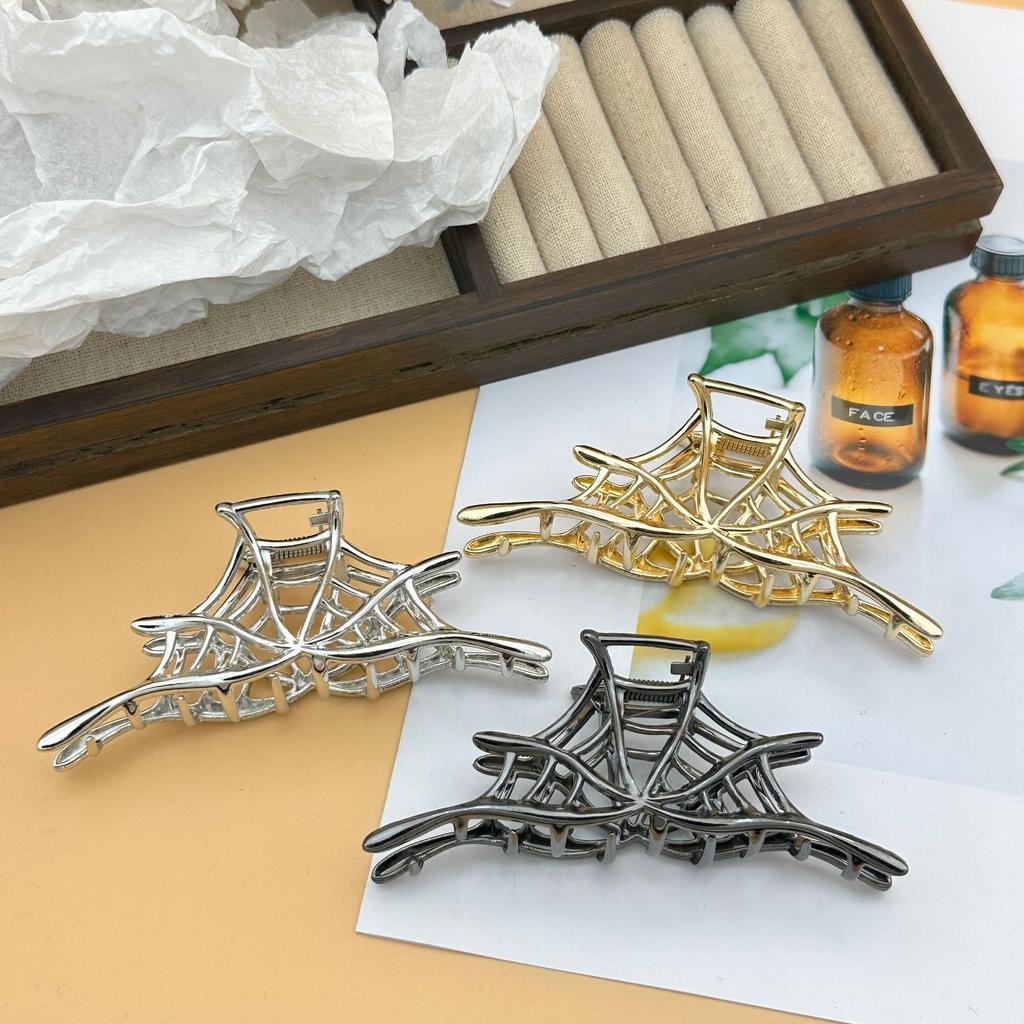 Halloween ladies' spider alloy hair clip styling tool, headwear, hair accessories, girls' gifts