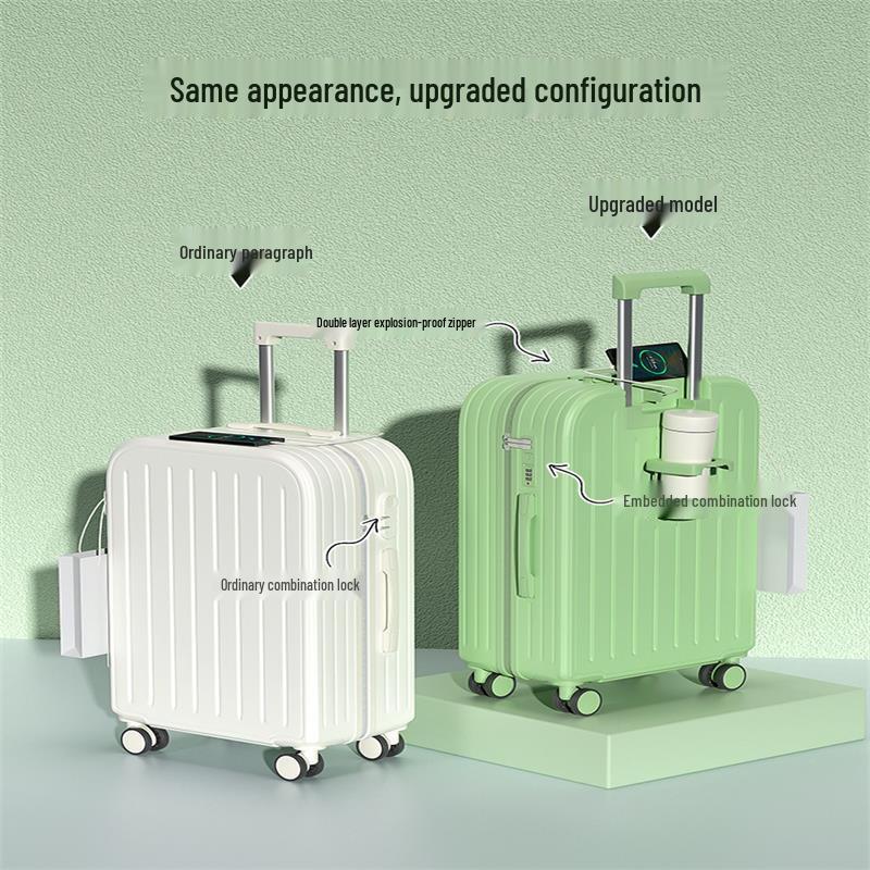 GoTrip Langlebiger Spinner-Koffer